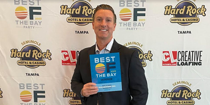 Sean McQuaid Wins Best Attorney for the Best of the Bay Contest