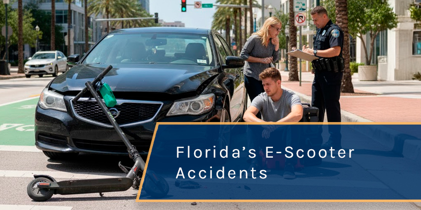 The Dangers of Florida’s E-Scooter Accidents for Riders
