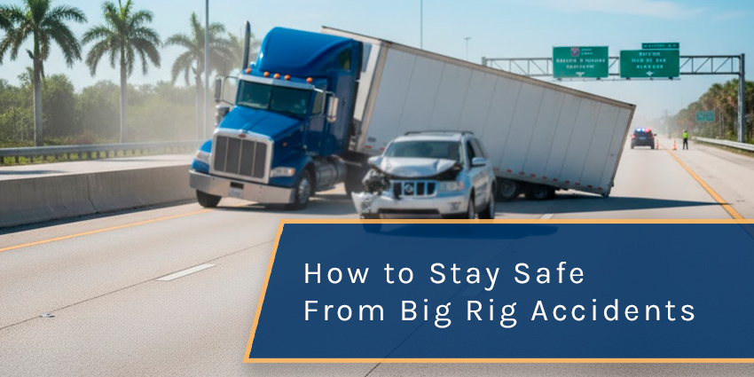 How to Stay Safe From Big Rig Accidents in Florida