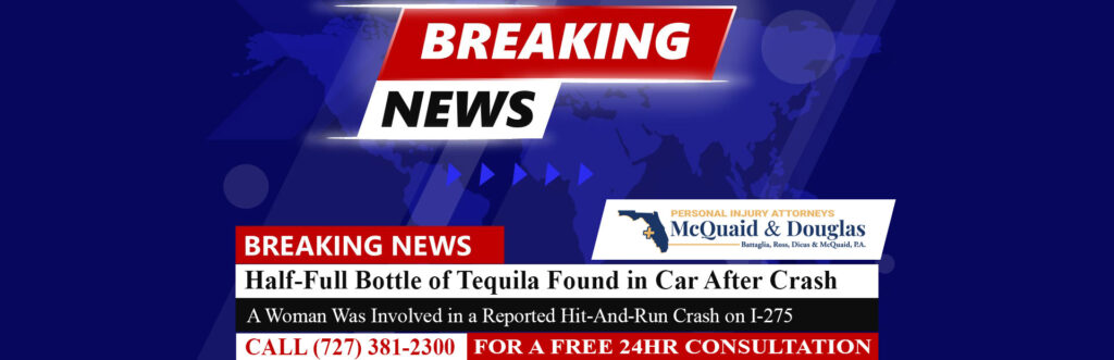 [04-06-26] Half-Full Bottle of Tequila Found in Car After I-275 Crash
