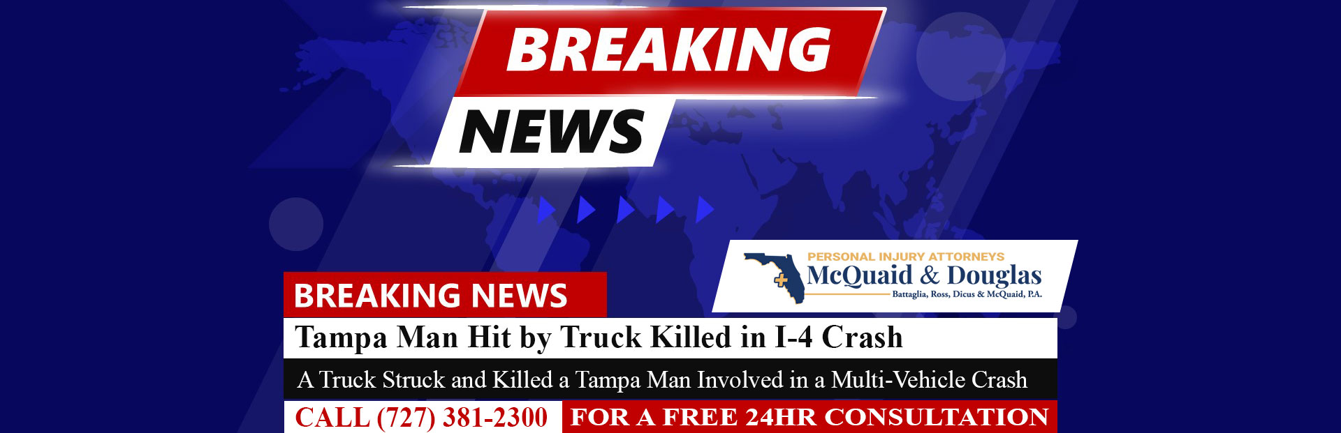 [05-09-26] Tampa Man Hit by Truck Killed in I-4 Crash in Hillsborough County
