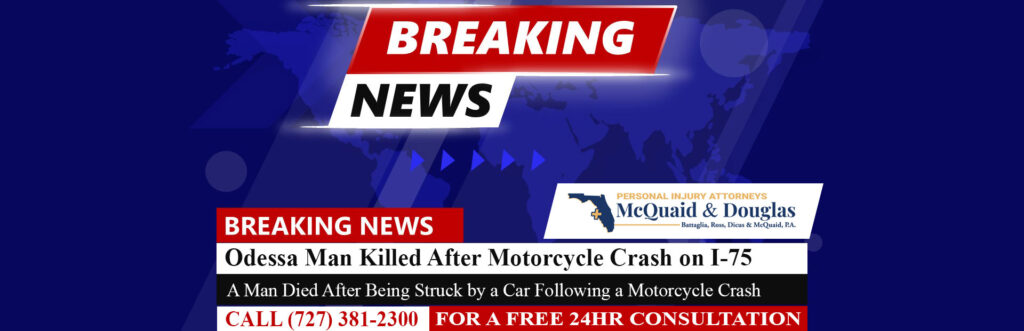 [10-07-26] Odessa Man Killed After Motorcycle Crash on I-75; Second Rider Seriously Injured