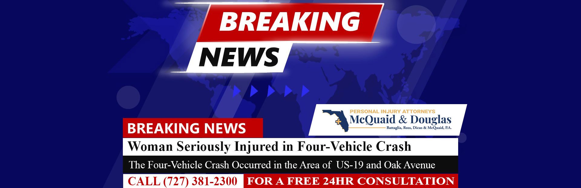 [10-16-26] Crystal Beach Woman Seriously Injured in Four-Vehicle Crash on US-19